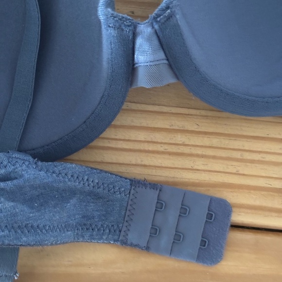 Auden Blue Push-Up Bra with Underwire Support - Picture 6 of 8